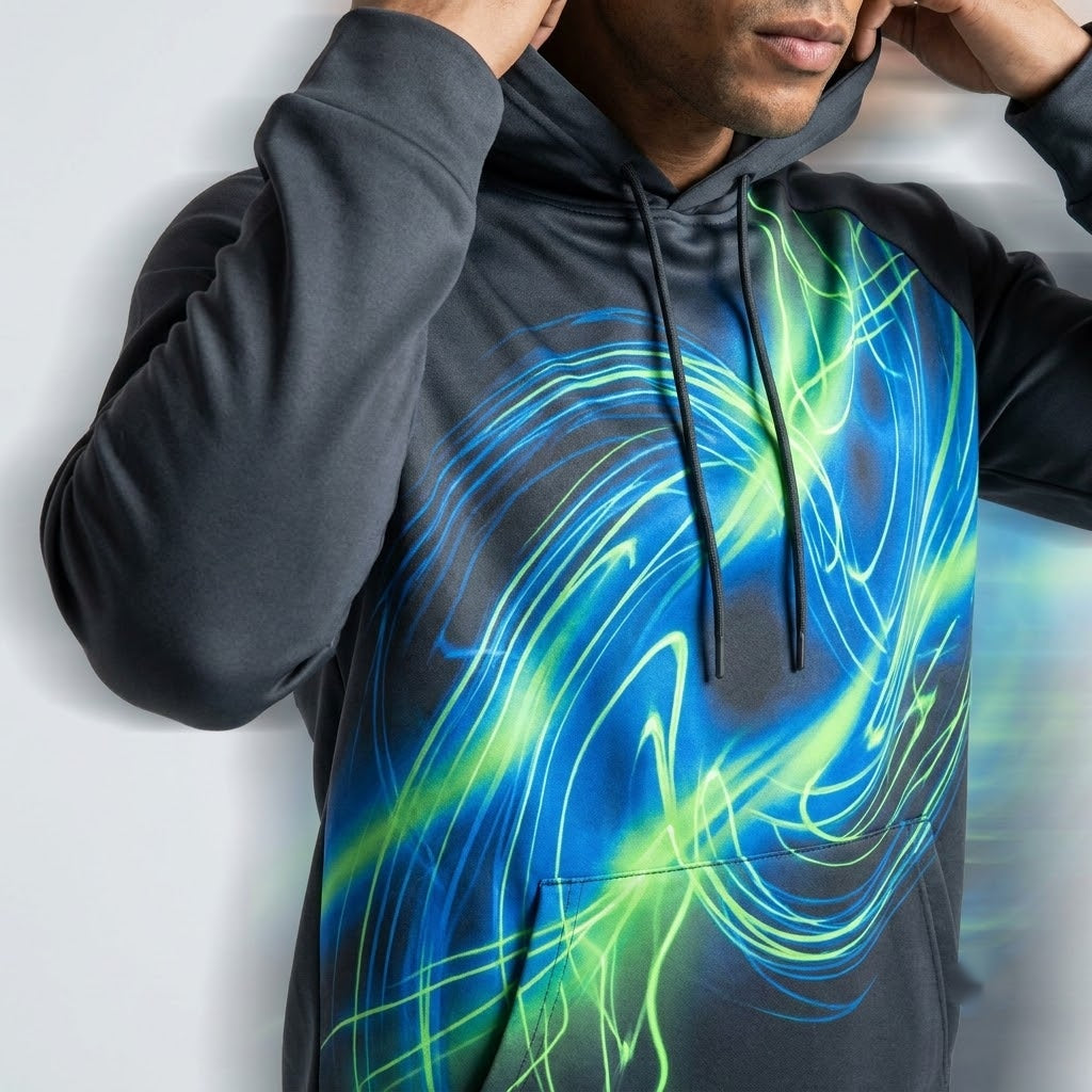Dynamic Energy Motion Pulse Hoodie