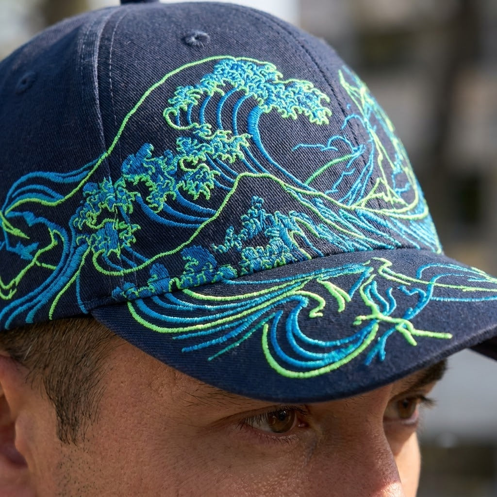 Pulse Motion Energy Embroidered Baseball Cap