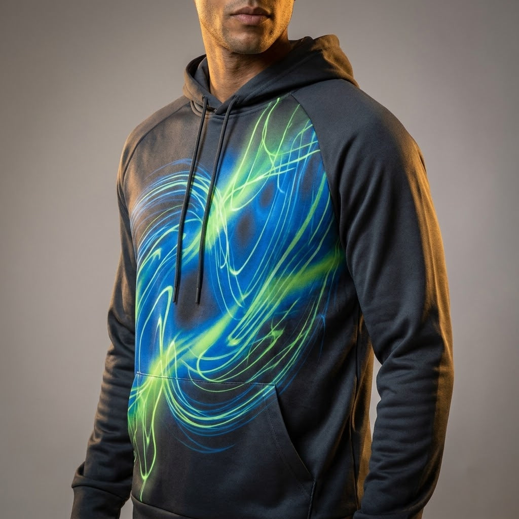Dynamic Energy Motion Pulse Hoodie
