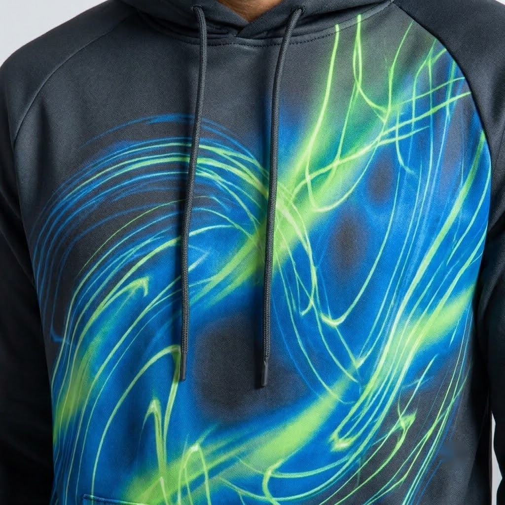 Dynamic Energy Motion Pulse Hoodie
