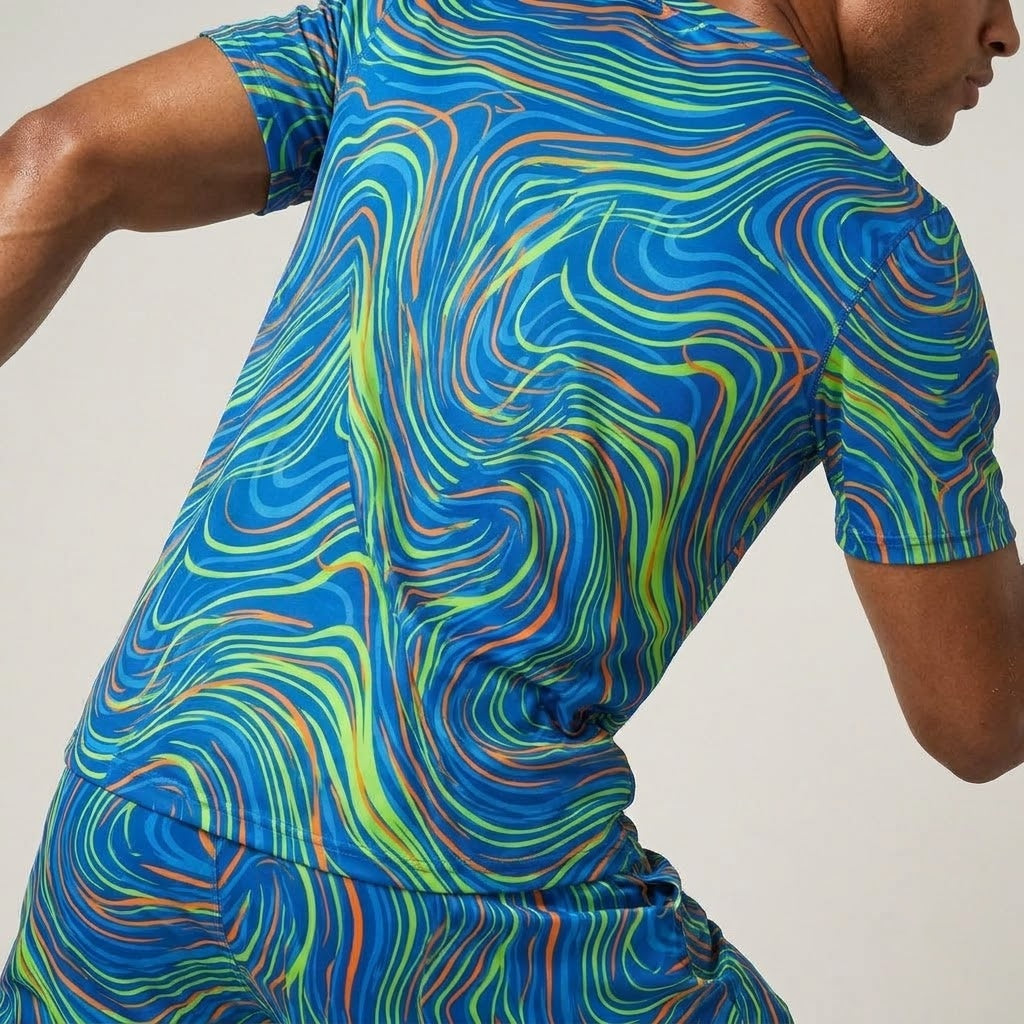 Dynamic Voltage Pulse Shirt and Shorts for Active Lifestyle