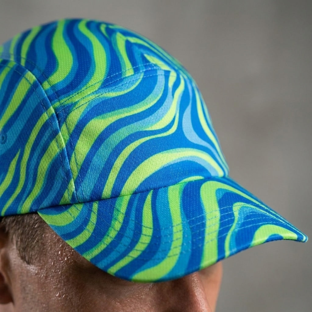 Electric Wave Motion Classic Cap for Energetic Style
