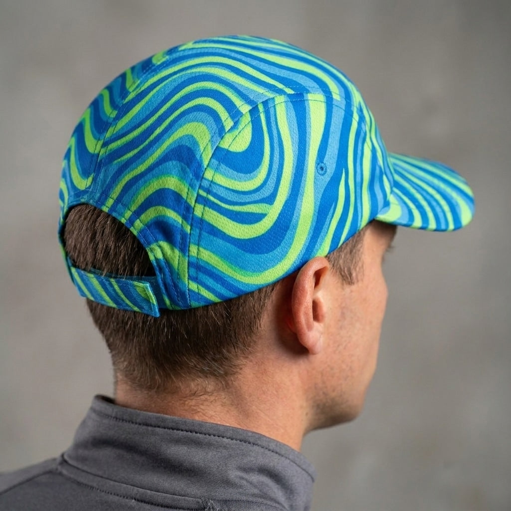 Electric Wave Motion Classic Cap for Energetic Style