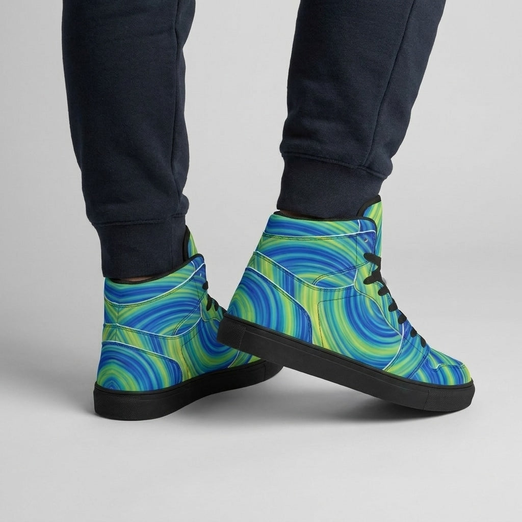 Dynamic Voltage Pulse High-Top Basketball Sneakers